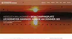 Desktop Screenshot of camping-am-duemmer.de